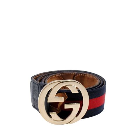 Ceintures Gucci Interlocking Buckle pour Femme.